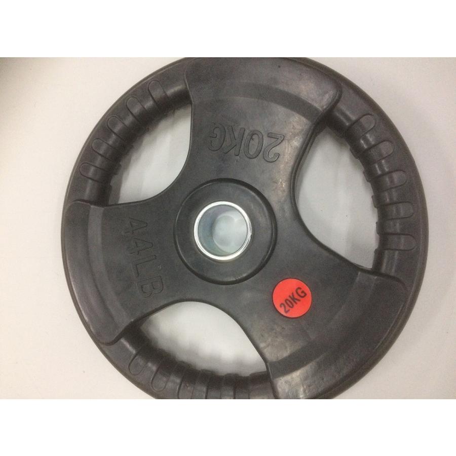 3グリップラバープレート20kg 2枚セット |  | 15