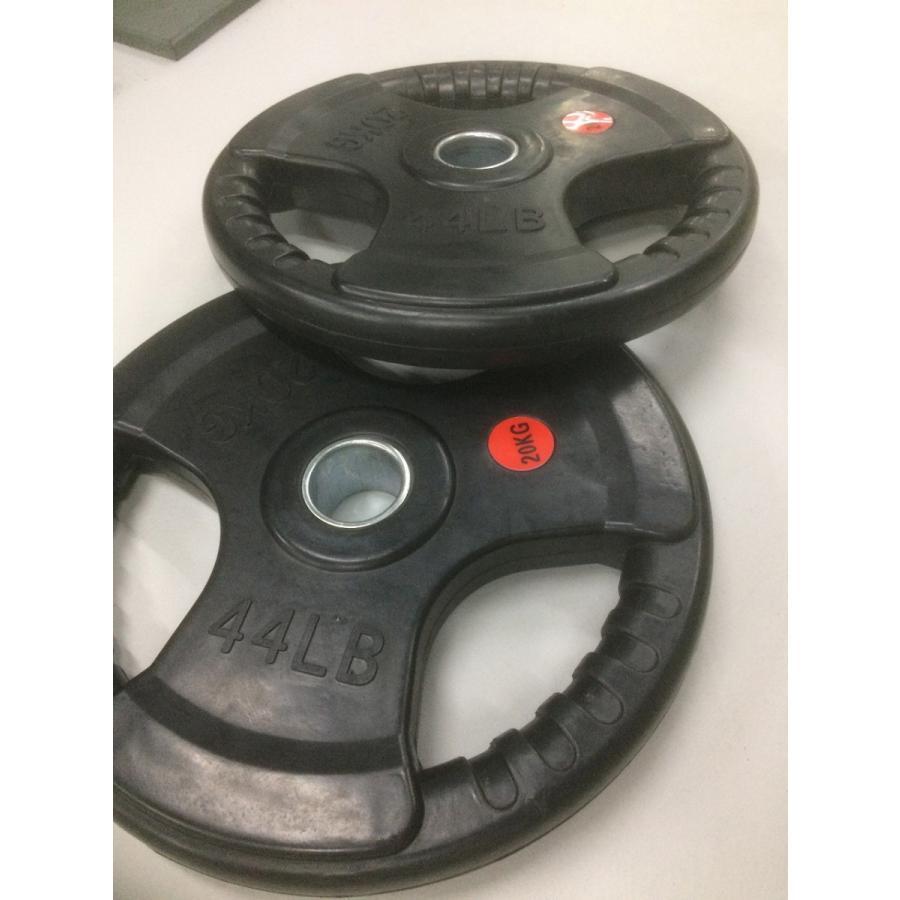 3グリップラバープレート20kg 2枚セット |  | 17