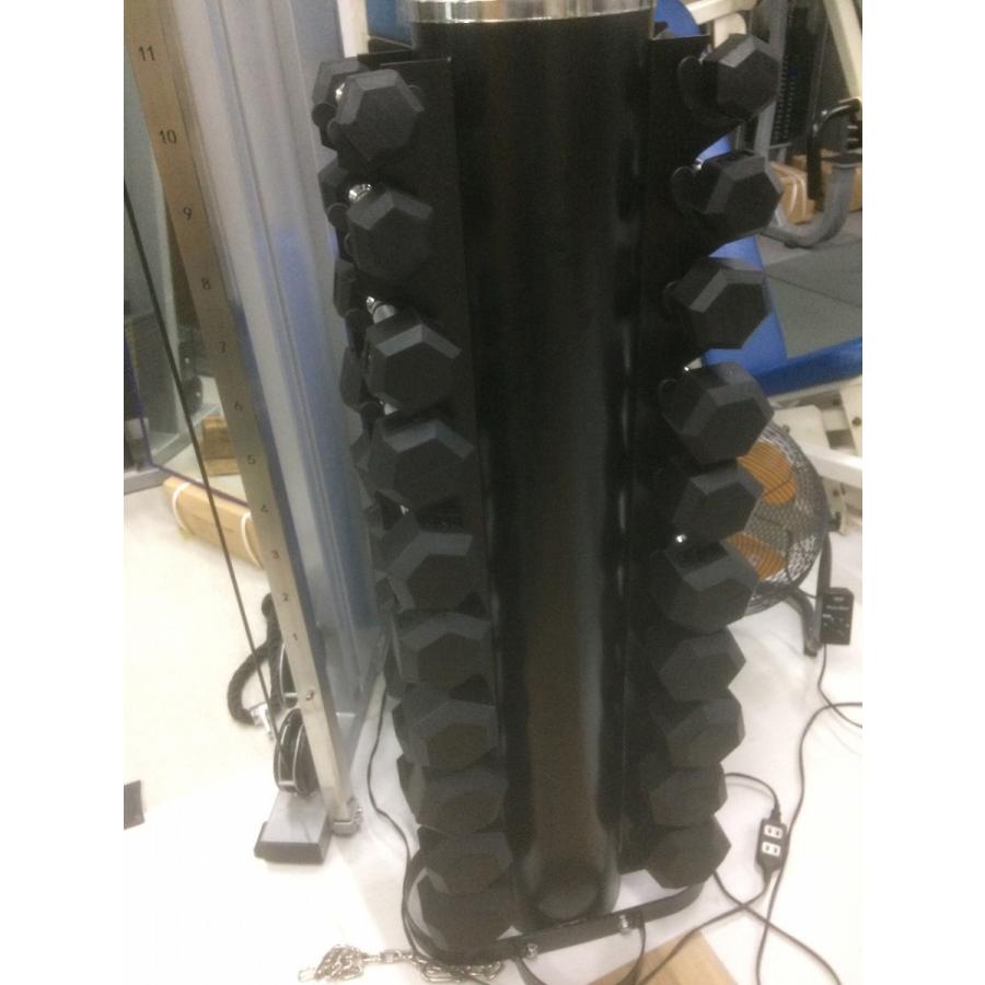 ラバーヘックスダンベル27.5 kg 　2個　計55kg |  | 08