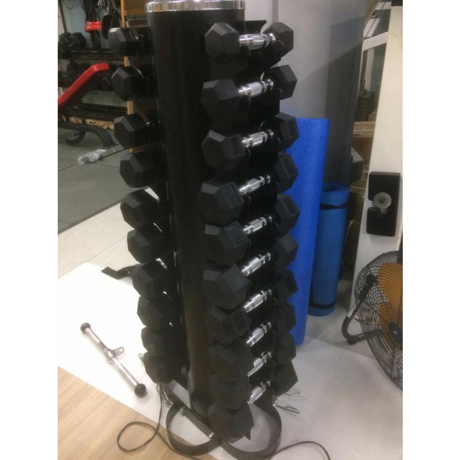 ラバーヘックスダンベル 15kgと20kg 2セット　計70kg | 