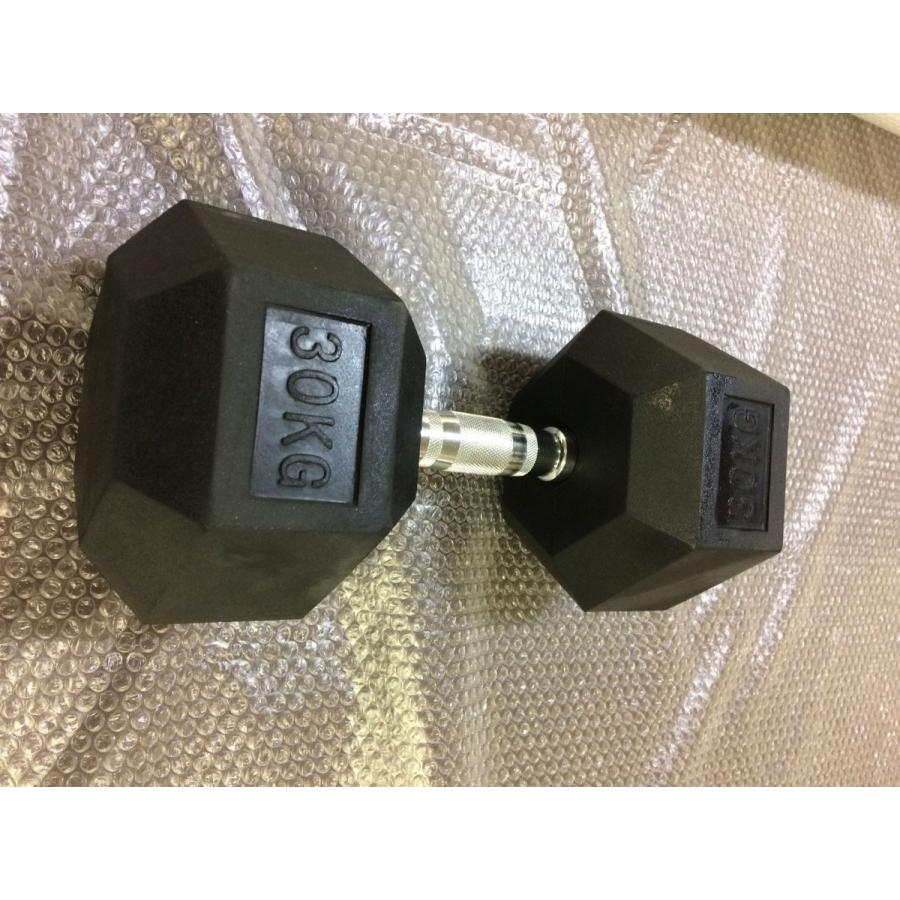 ラバーヘックスダンベル 40kg×2個