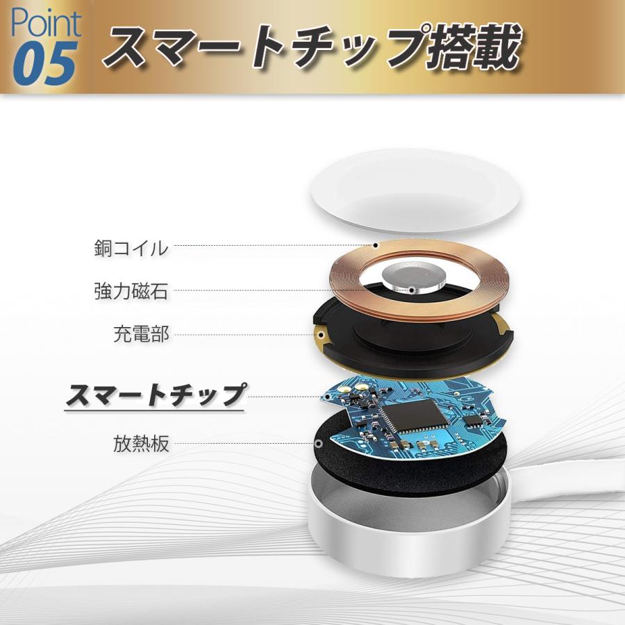 Apple Watch 充電器 アップルウォッチ ワイヤレス充電器 持ち運び series 7 SE 6 5 4 3 2 1 USB 高速 急速 磁気 アルミ合金 マグネット ケーブル |  | 11