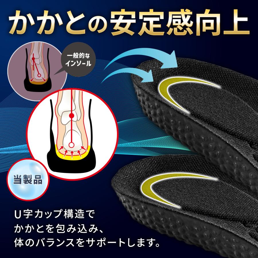 セール インソール 衝撃吸収 かかと 中敷き 2足セット スポーツ 疲れない 靴 アーチサポート 扁平足 土踏まず こども 足底筋膜炎 消臭 |  | 13