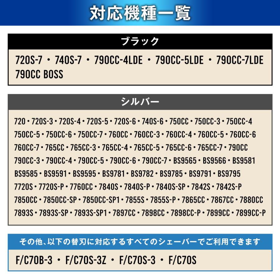 ブラウン シェーバー 替刃 シリーズ7 互換品 BRAUN 70B 70S 交換ヘッド 一体型 カセット | BRAUN | 09