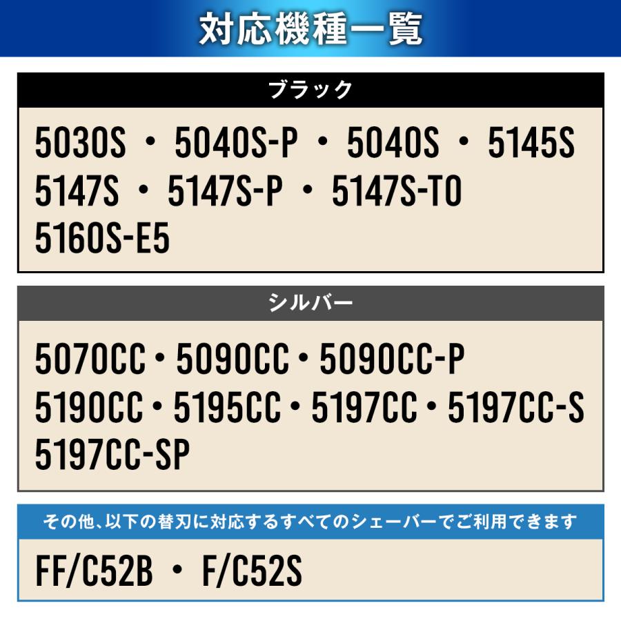 ブラウン シェーバー 替刃 シリーズ5 互換品 BRAUN 52B 52S 交換ヘッド 一体型 カセット | BRAUN | 09