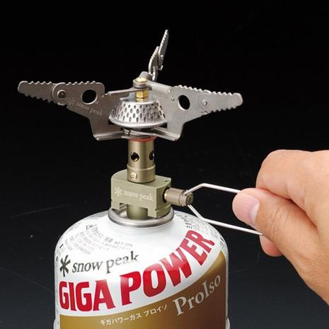 スノーピーク（snow peak） バーナー ギガパワー マイクロマックス ウルトラライト GST-120R キャンプ用品 ストーブ BBQ | snow peak | 04