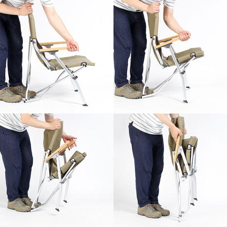 snow peak（スノーピーク） 軽量 コンパクト収納 高耐久 ローチェア30