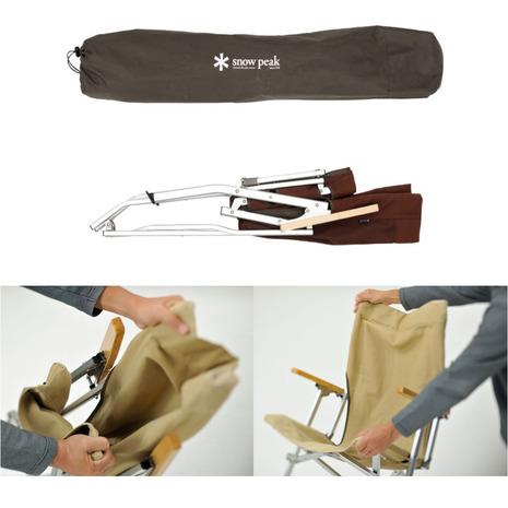 snow peak（スノーピーク） 軽量 コンパクト収納 高耐久 ローチェア30