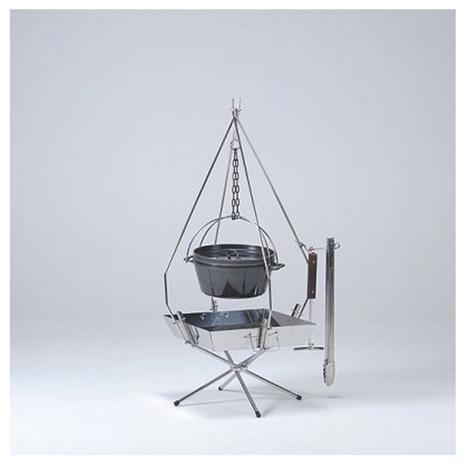 ユニフレーム（UNIFLAME） FGポットハンガーラージ 683330 調理器具 ダッチオーブン 焚き火 アウトドア キャンプ BBQ バーベキューの画像