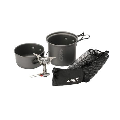 ソト（SOTO） アミカス クッカーコンボ SOD-320CC キャンプ コンロ 調理器具 | SOTO