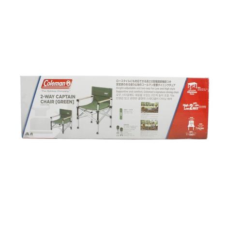 コールマン（Coleman） アウトドアチェア 折りたたみ ツーウェイキャプテンチェア 2000031281 収納ケース付き | Coleman | 08