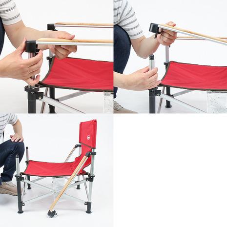 Coleman（コールマン） チェア 椅子 ツーウェイキャプテン レッド