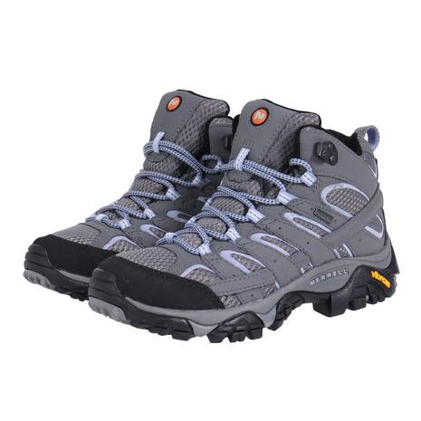 メレル Merrell レディース アウトドアシューズ トレッキングシューズ 登山靴 Moab2 Mid Gtx モアブ 2 ミッド Grey ゴアテックス 400g 防水 L Breath Yahoo 店 通販 Yahoo ショッピング