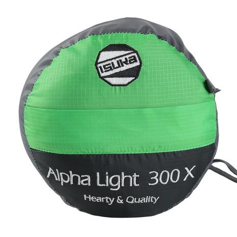 【新品未使用】ISUKA Alpha Light 300 X 夏用寝袋 ISUKA（イスカ） シュラフ 寝袋 マミー キャンプ 登山 夏 アルファ