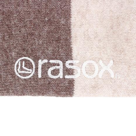 ラソックス（rasox）（メンズ、レディース）マルチボーダーウール・クルー ソックス CA152CR03-304｜lbreath｜04