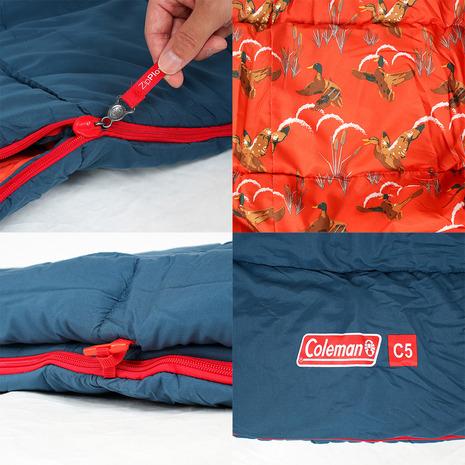 Coleman（コールマン） シュラフ 寝袋 封筒型 コージー II C5 オレンジ