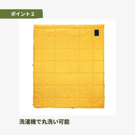 コールマン（Coleman） 寝袋 シュラフ 封筒型 快適温度10℃以上 パフォーマー3 C10 イエロー 2000034775 アウトドア 防災 | Coleman | 09