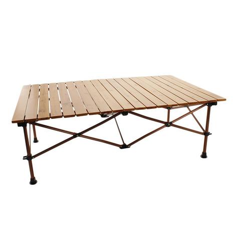 コールマン（Coleman） テーブル アウトドア キャンプ おうち時間 ソロキャンプ ナチュラルウッドロールテーブル クラシック(110) 2000026802 | Coleman | 01