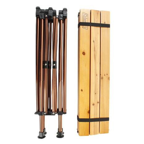 コールマン（Coleman） テーブル アウトドア キャンプ おうち時間 ソロキャンプ ナチュラルウッドロールテーブル クラシック(110) 2000026802 | Coleman | 03