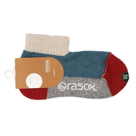 ラソックス（rasox）（メンズ）トレッキング ソックス 靴下 スポーツ・ロウ ソックス SP151AN20-441 | rasox