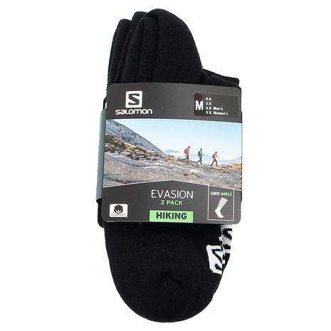 SALOMON（サロモン） （メンズ、レディース）EVASION 2足組ソックス