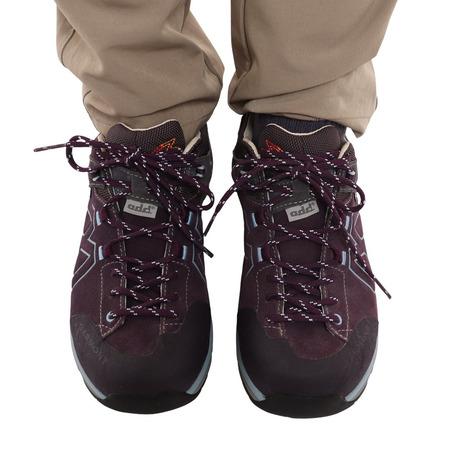 ガルモント（GARMONT）（レディース）ゴアテックス トレッキングシューズ ローカット 登山靴 SANTIAGO LOW GTX W 481241/616 パープル 防水 軽量 | GARMONT | 01
