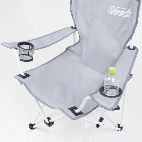 コールマン（Coleman） キャンプ 椅子 ドリンクホルダー リゾートチェア グレー 2000033559 | Coleman | 05