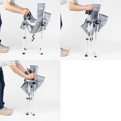 コールマン（Coleman） キャンプ 椅子 ドリンクホルダー リゾートチェア グレー 2000033559 | Coleman | 06