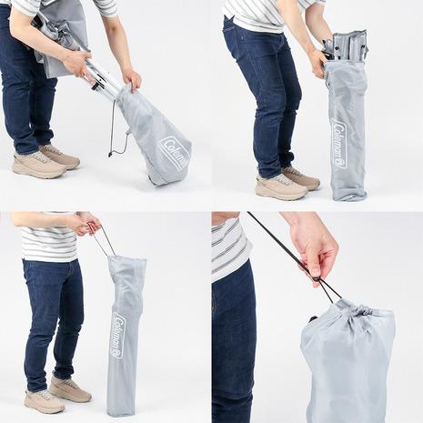 コールマン（Coleman） キャンプ 椅子 ドリンクホルダー リゾートチェア グレー 2000033559 | Coleman | 07