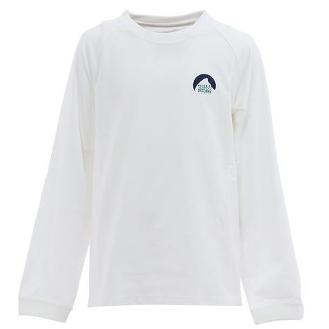 986円 若者の大愛商品 シェラデザインズ Sierra Designs ジュニア 7daysロングスリーブtシャツ 00 Wht キッズ