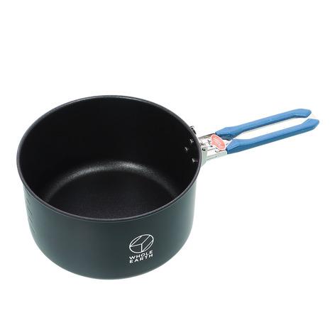 ホールアース(Whole Earth) ノマド ポット BK WE23DJ72 調理器具 アルミ鍋 キッチン アウトドア キャンプ (メンズ、レディース、キッズ)|lbreath|03