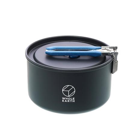 ホールアース(Whole Earth) ノマド ポット BK WE23DJ72 調理器具 アルミ鍋 キッチン アウトドア キャンプ (メンズ、レディース、キッズ)|lbreath|04
