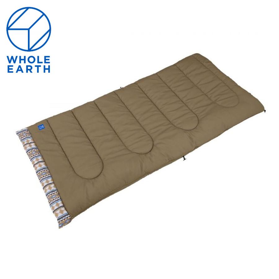 ホールアース（Whole Earth） シュラフ 寝袋 封筒型 快適温度0℃以上  