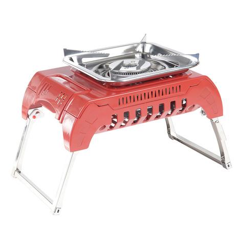 コールマン（Coleman） ガスバーナー シングルガスストーブ120A 2000037239 レッド アウトドア キャンプ用品 | Coleman | 01