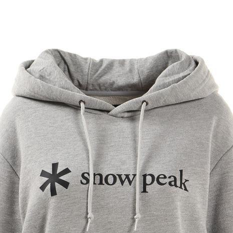 スノーピーク（snow peak）（レディース）ロゴスウェット SPS-SW-21SU001MG｜lbreath｜03