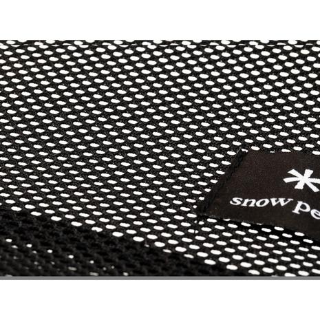 スノーピーク（snow peak） アウトドア ベンチ メッシュFDベンチ ブラック LV-071M-BKの画像