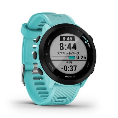 ガーミン（GARMIN）（メンズ、レディース）スマートウォッチ 時計 フォーアスリート55 ForeAthlete 55 Aqua 010-02562-42の画像