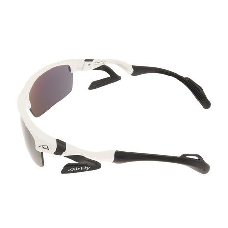 エアフライ（AirFly）（メンズ、レディース）サングラス AF-303 C-2 WHITE MATT UV_2
