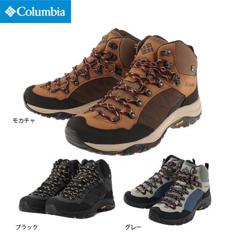 コロンビア（Columbia）（メンズ）耐久性 グリップ力 通気性 抜群 アウトドライ トレッキングシューズ ハイカット YM5647 | Columbia