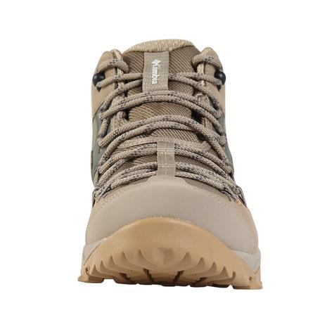 新品未使用 コロンビア トレッキングシューズ25cm 登山 キャンプ ベージュ Columbia（コロンビア） （メンズ）軽量 防水 グリップ力 通気性 抜群