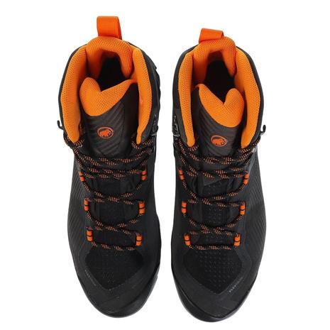 マムート（MAMMUT）（メンズ）トレッキングシューズ ハイカット 登山靴 Sapuen High GTX(R) Men 3030-04241-00132 ブラック×イエロー｜lbreath｜02