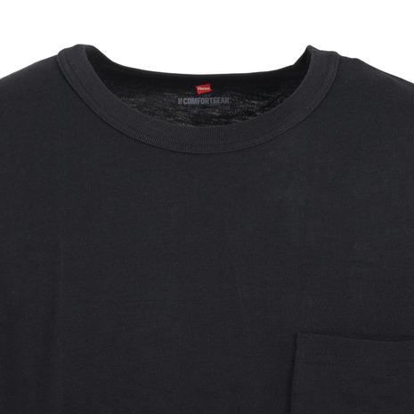 ヘインズ（Hanes）（メンズ）コーデュラコットン クルーネックポケットTシャツ HM1-V102｜lbreath｜09