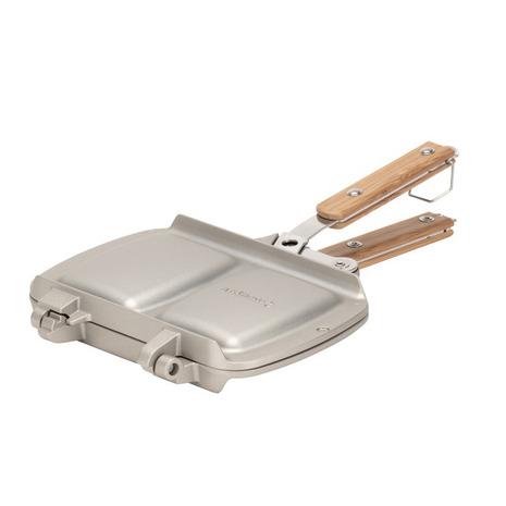 スノーピーク（snow peak） ホットサンドクッカー トラメジーノ GR-009R キャンプ用品 ホットサンドメーカー 調理器具 アウトドア キャンプ BBQの画像