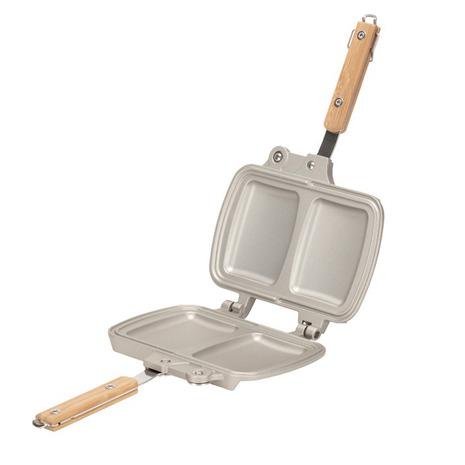 スノーピーク（snow peak） ホットサンドクッカー トラメジーノ GR-009R キャンプ用品 ホットサンドメーカー 調理器具 アウトドア キャンプ BBQの画像