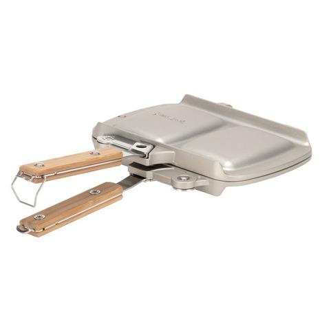 スノーピーク（snow peak） ホットサンドクッカー トラメジーノ GR-009R キャンプ用品 ホットサンドメーカー 調理器具 アウトドア キャンプ BBQの画像