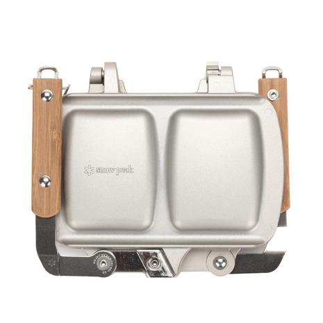 スノーピーク（snow peak） ホットサンドクッカー トラメジーノ GR-009R キャンプ用品 ホットサンドメーカー 調理器具 アウトドア キャンプ BBQの画像