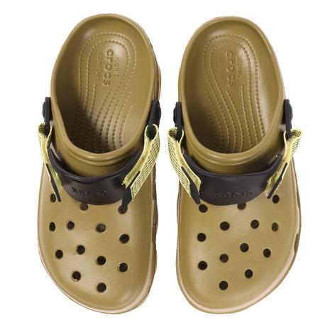 クロックス（crocs）（メンズ）クラシック オール テレイン クロッグ Aloe ホワイト カーキ ブラック 206340 メンズ シューズ｜lbreath｜02