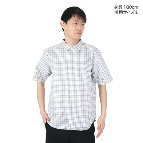 マーモット（Marmot）（メンズ）半袖シャツ Gingham Check TOMTJA84XB｜lbreath｜02