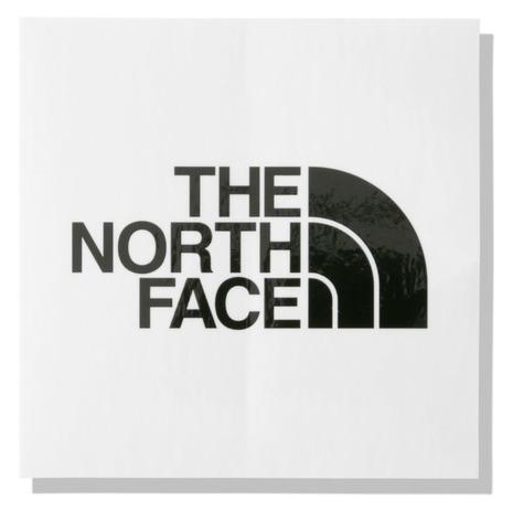 ノースフェイス（THE NORTH FACE） TNFスクエアロゴステッカー NN32227 W （メンズ、レディース）