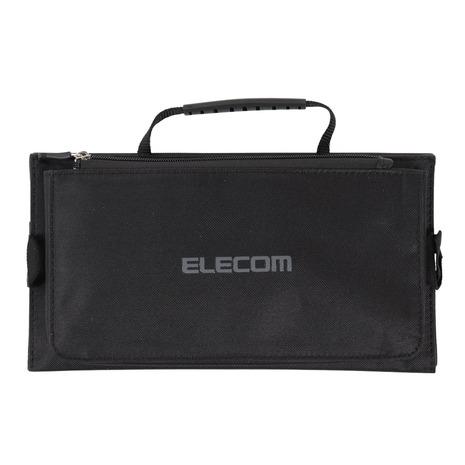 エレコム（ELECOM） 21W モバイルソーラー充電器 MPA-S01BKの画像